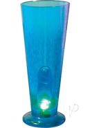 Party Pecker Light Up Beer Glass Blue
