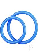 Cb Gear Silicone Cock Ring Set Blu(spec)