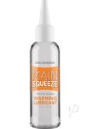 Main Squeeze Warming Lube 3.4oz