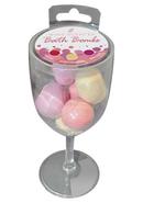 Wine Scented Bath Bombs 8/pack