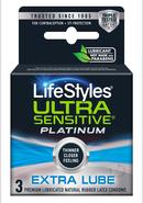 Lifestyles Sensitive Platinum 3`s