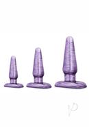 B Yours Anal Trainer Kit Purple Swirl