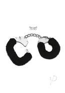 Myu Furry Handcuffs Black