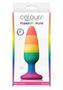 Colours Pride Ed Pleasure Plug Med